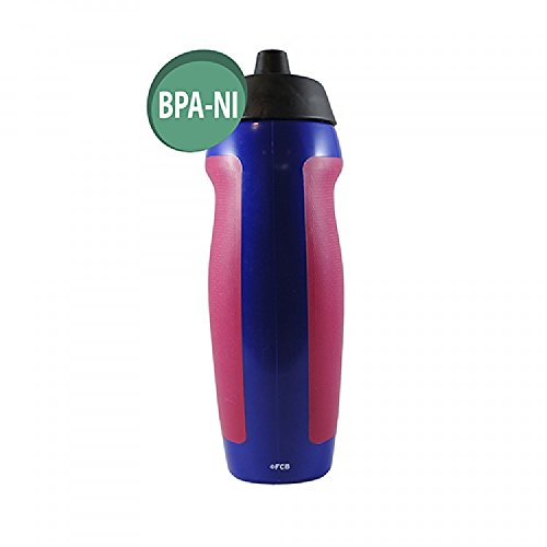 Alusport Bottles FCB Sports Water Botella Deportiva de Plástico, Hombre, Azul, 0.6 l