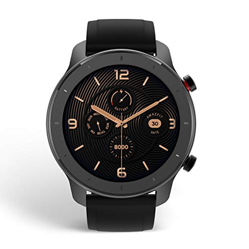 Amazfit GTR A1910 42 - Smartwatch (42 mm), color negro