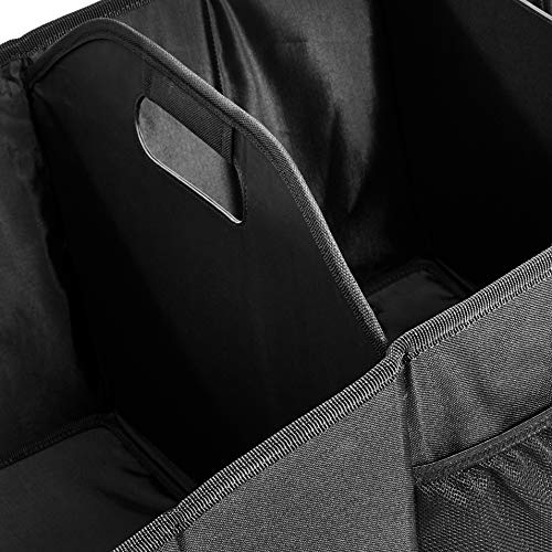 Amazon Basics - Organizador de maletero para coches, todocaminos y camiones - Negro