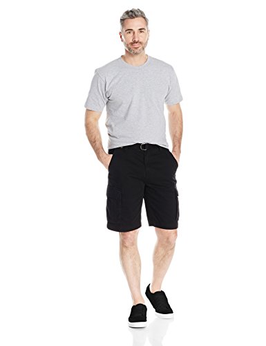 Amazon Essentials Classic-Fit Cargo Short Pantalones Cortos, Negro, 29W