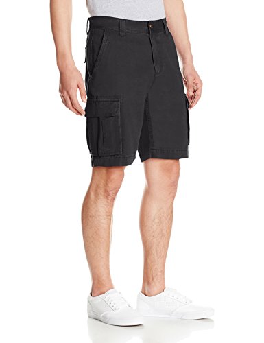 Amazon Essentials Classic-Fit Cargo Short Pantalones Cortos, Negro, 29W