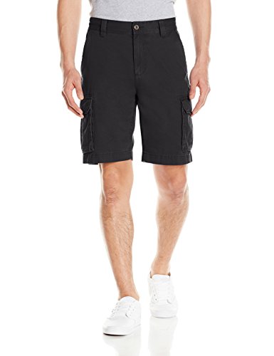 Amazon Essentials Classic-Fit Cargo Short Pantalones Cortos, Negro, 29W