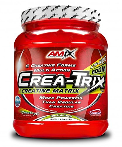 Amix - Crea-Trix - Suplemento Alimenticio - Aumenta la Resistencia y Fuerza - De Fácil Digestión - Hidratación Celular Completa - Nutrición Deportiva - Contiene 824 gr
