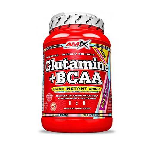 AMIX Glutamine + BCAA Powder - 1 Kg Cola