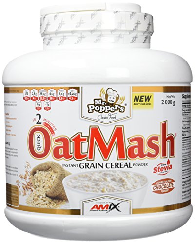 AMIX - Suplemento Alimenticio - OatMash en Formato de 2 kilos - Gran Aporte Nutritivo y Saciante - Mejora el Rendimiento Deportivo - Sabor a Chocolate Blanco