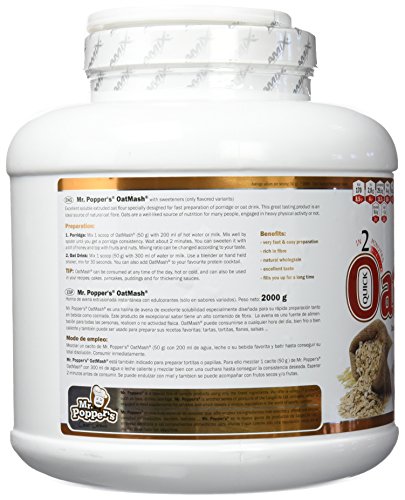 AMIX - Suplemento Alimenticio - OatMash en Formato de 2 kilos - Gran Aporte Nutritivo y Saciante - Mejora el Rendimiento Deportivo - Sabor a Coco-Chocolate