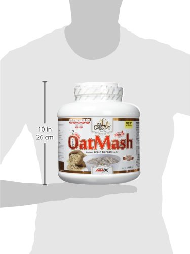 AMIX - Suplemento Alimenticio - OatMash en Formato de 2 kilos - Gran Aporte Nutritivo y Saciante - Mejora el Rendimiento Deportivo - Sabor a Coco-Chocolate