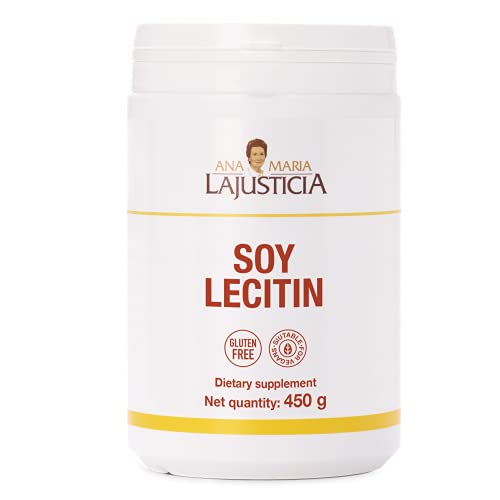Ana Maria Lajusticia - Lecitina de soja, 450 gramos, Envase para 64 días de tratamiento