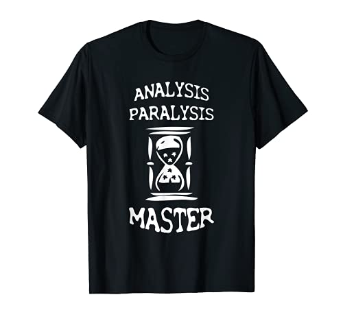 Análisis Parálisis Master Board Game Mesa Meeple Camiseta