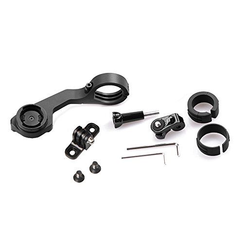 Andoer Bicicleta Soporte Manillar Mount Kit de Ordenador out de Frontal Bike Mount Kit 25,4 mm/31,8 mm