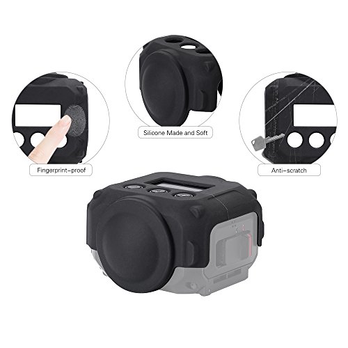 Andoer Funda de silicona para cámara Garmin VIRB 360