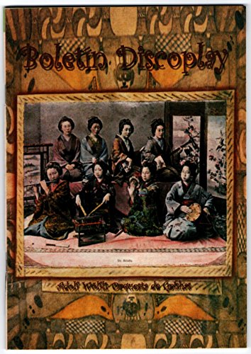 ANTIGUO ESCASO BOLETÍN REVISTA CATÁLOGO MÚSICA Y OTROS BID DISCOPLAY AÑO 19 Nº 211 SEPTIEMBRE 2001. PARA COLECCIONISTAS. MUSIC. PORTADA ADOLF WÖLFLI ORQUESTA DE GEISHAS