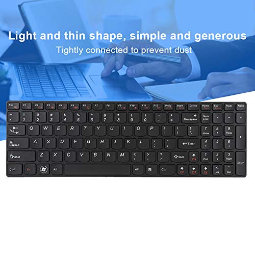 Archuu Reemplazo del Teclado, Teclado de diseño en inglés, Teclado de Repuesto para portátil para Lenovo G580/Z580A/G585/Z585/B580/G780/G590