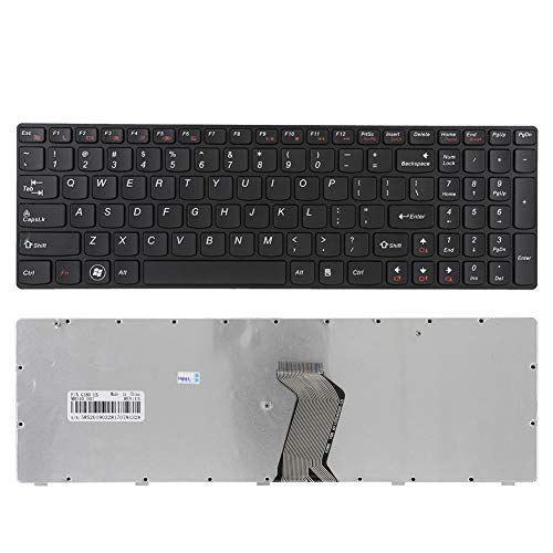 Archuu Reemplazo del Teclado, Teclado de diseño en inglés, Teclado de Repuesto para portátil para Lenovo G580/Z580A/G585/Z585/B580/G780/G590