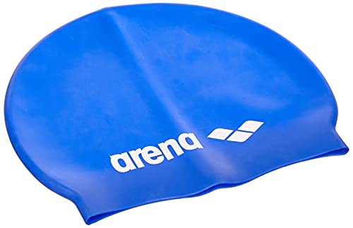 Arena Classic Gorro de Natación, Unisex Adulto, Azul, Talla Única