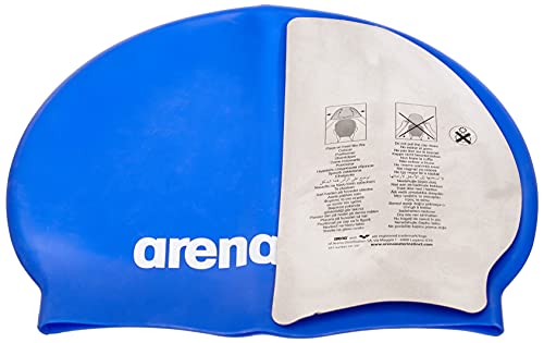 Arena Classic Gorro de Natación, Unisex Adulto, Azul, Talla Única