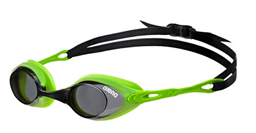 ARENA Cobra Gafas de Natación, Unisex Adulto, Negro/Lima (Smoke), Universal