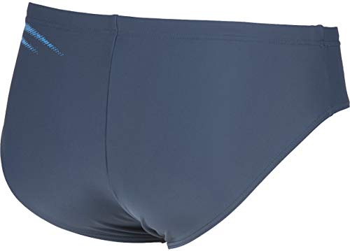 ARENA M Spirit Brief - Bañador Slip para Hombre, Color Shark/Turquoise, Talla 90