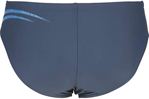 ARENA M Spirit Brief - Bañador Slip para Hombre, Color Shark/Turquoise, Talla 90