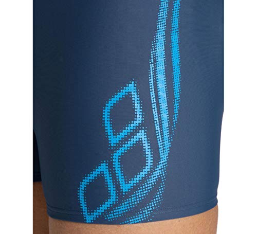 ARENA M Spirit Short Shorts, Hombre, Shark/Turquoise, 85