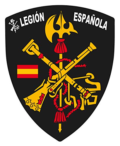 Artimagen Pegatina Escudo Pico Logo legión Color 40x60 mm.