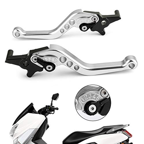 Artudatech Moto Palancas de Embrague de Freno, Palancas del Freno Moto Palanca de Embrague Brake Clutch Levers para Yamaha NMAX 125/155 2015 2016 2017 2018