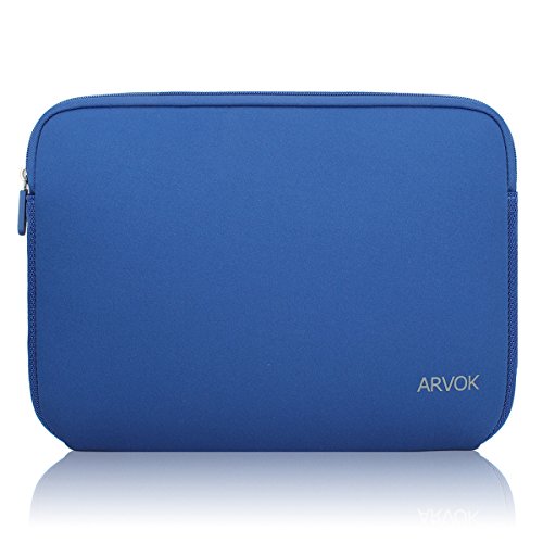 Arvok 15,6 Pulgadas Funda Protectora para Portátiles/Impermeable Ordenador Portátil Caso/Neopreno del Portátil Bolsa para Acer/ASUS/DELL/Fujitsu/Lenovo/HP/Samsung/Sony (Azul Oscuro)