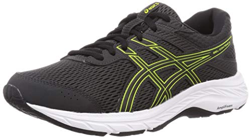 ASICS 1011A667-022_44,5, Zapatillas de Running Hombre, Gris Oscuro Verde Lima, 44.5 EU