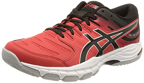 ASICS 1071a049-601_42, Zapatillas de Voleibol Hombre, Electric Red Black, EU