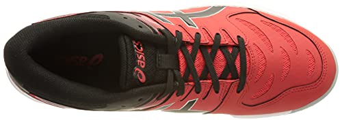 ASICS 1071a049-601_42, Zapatillas de Voleibol Hombre, Electric Red Black, EU