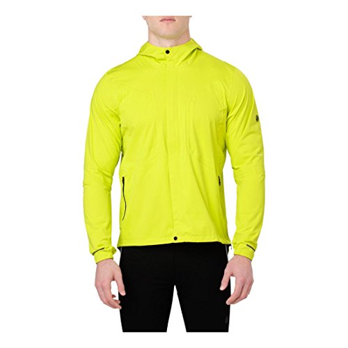 ASICS Chaqueta Accelerate para hombre, Hombre, 154594, Muelle de azufre, M