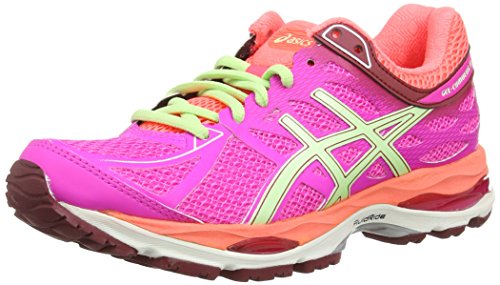 ASICS Gel-Cumulus 17 - Zapatillas de running para mujer, color rosa (pink glow/pistachio/flash cora 3587), talla 37.5 (4.5 UK)