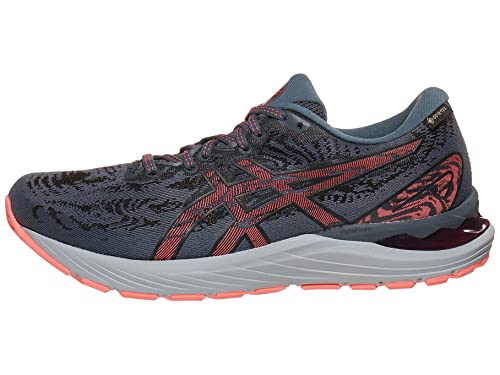 ASICS Gel-Cumulus 23 G-TX - Zapatillas de correr para mujer, Portaequipajes gris/negro., 41.5 EU