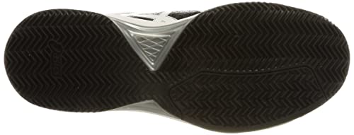 Asics Gel-Dedicate 7 Clay, Zapatos de Tenis Hombre, Blanco Y Negro, 46.5 EU