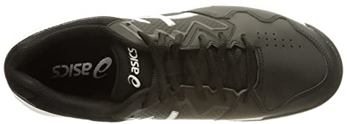 Asics Gel-Dedicate 7 Clay, Zapatos de Tenis Hombre, Blanco Y Negro, 46.5 EU