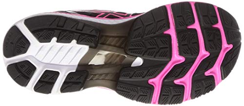 Asics Gel-Kayano 27, Sneaker Mujer, Black/Pink GLO, 38 EU