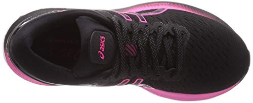 Asics Gel-Kayano 27, Sneaker Mujer, Black/Pink GLO, 38 EU