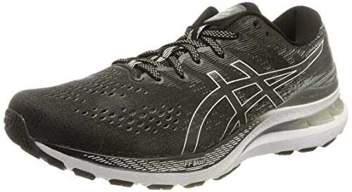 Asics Gel-Kayano 28, Running Shoe Hombre, Black/White, 46 EU