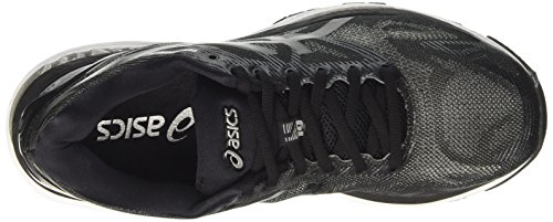 Asics Gel Nimbus 19, Zapatillas de Running Hombre, Negro (Black/Onyx/Silver), 42 EU