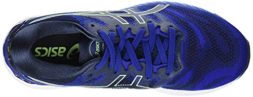 Asics Gel-Nimbus 23, Zapatillas para Correr Hombre, Monaco Blue/Bright Lime, 44 EU