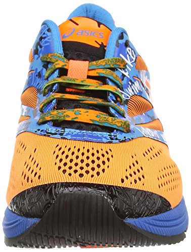 Asics Gel Noosa Tri 10, Zapatillas Hombre, Naranja (Hot Orange/Hot Orange/Electric Blue), 44