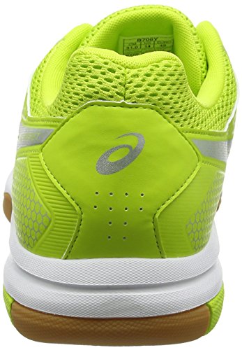 Asics Gel-Rocket 8, Zapatillas Deportivas para Interior Hombre, Verde (Energy Green/Silver/White 7793), 44 EU