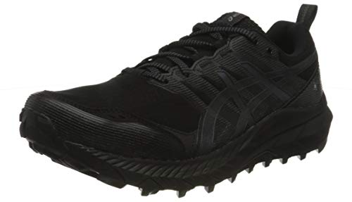 Asics Gel-Trabuco 9 G-TX, Trail Running Shoe Hombre, Black/Carrier Grey, 41.5 EU