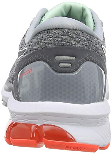 Asics Gt-1000 9, Zapatillas para Correr Mujer, Gris piamontés/metrópoli, 42.5 EU