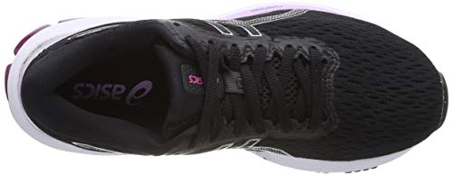Asics GT-1000 9, Zapatos para Correr Mujer, Negro Plata Pura, 39 EU