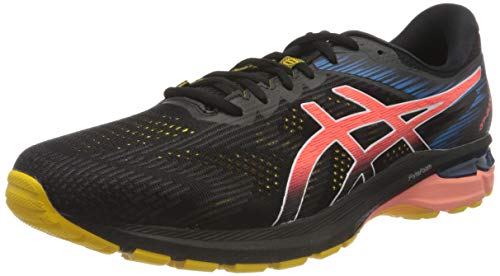 Asics GT-2000 8 Trail, Sneaker Hombre, Noir Rouge Vif, 41.5 EU