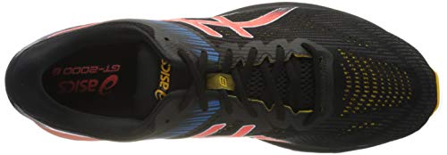 Asics GT-2000 8 Trail, Sneaker Hombre, Noir Rouge Vif, 41.5 EU