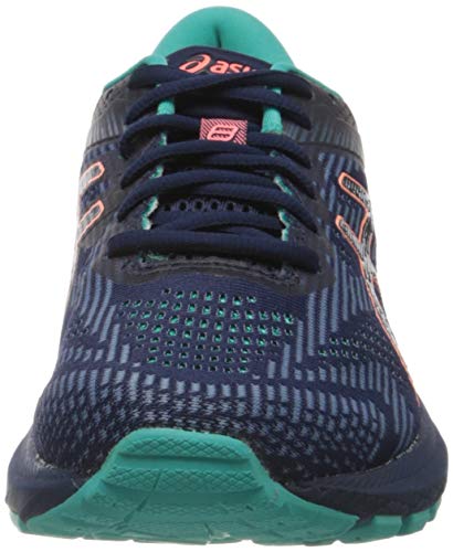 Asics Gt-2000 8 Trail, Zapatillas para Carreras de montaña Mujer, Peacoat/Sea Glass, 43.5 EU