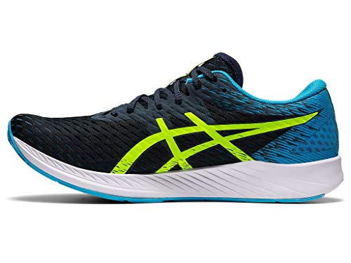 ASICS Men's Hyper Speed Running Shoes, 10.5M, French Blue/Hazard Green