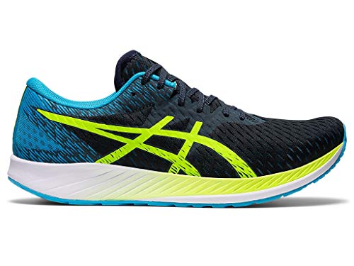 ASICS Men's Hyper Speed Running Shoes, 10.5M, French Blue/Hazard Green